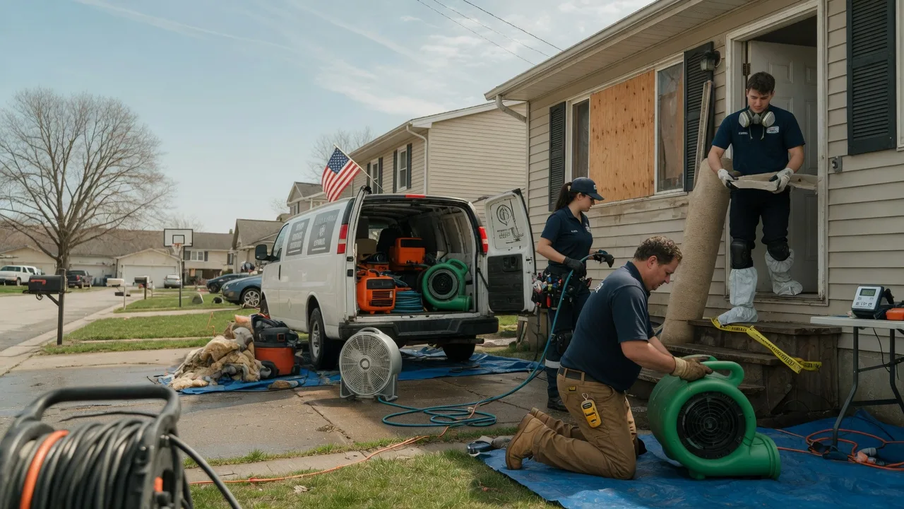 Water Damage Restoration in Harrisville, PA near me